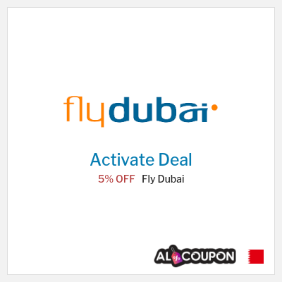 Special Deal for Fly Dubai 5% OFF
