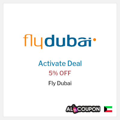 Special Deal for Fly Dubai 5% OFF