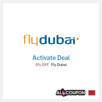 Special Deal for Fly Dubai 5% OFF