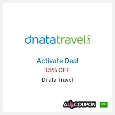 Coupon discount code for Dnata Travel 15% OFF