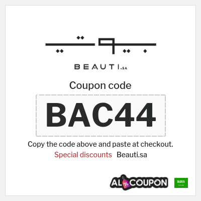 Coupon for Beauti.sa (BAC44) Special discounts