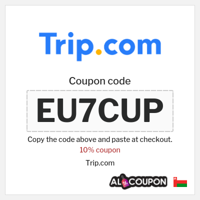 Coupon discount code for Trip.com 10% OFF