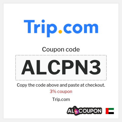 Coupon discount code for Trip.com 3% OFF