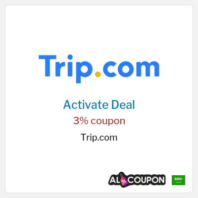 Special Deal for Trip.com 3% coupon