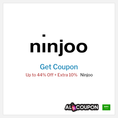 Coupon discount code for Ninjoo 10% OFF