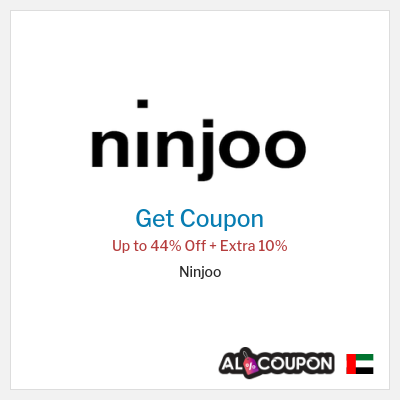 Coupon for Ninjoo Up to 44% Off + Extra 10%