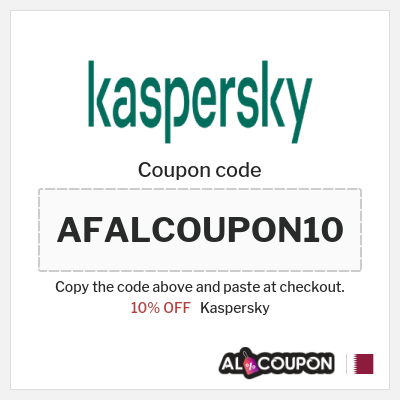 Coupon discount code for Kaspersky 10% OFF