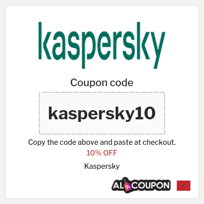 Coupon discount code for Kaspersky 30% OFF