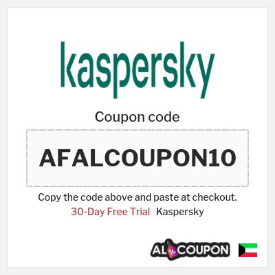 Coupon discount code for Kaspersky 10% OFF
