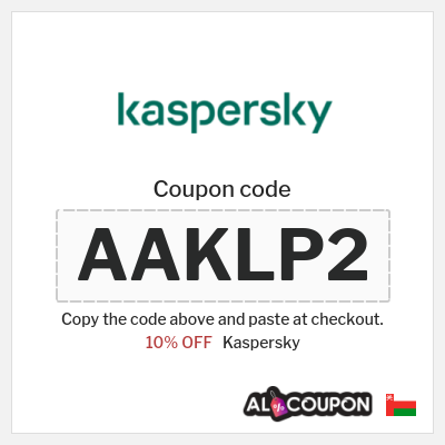 Coupon discount code for Kaspersky 10% OFF