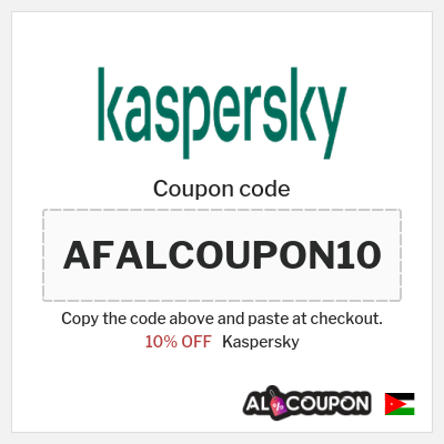 Coupon for Kaspersky (AFALCOUPON10) 10% OFF
