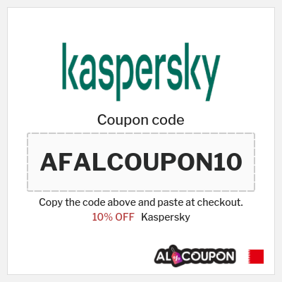 Coupon for Kaspersky (AFALCOUPON10) 10% OFF