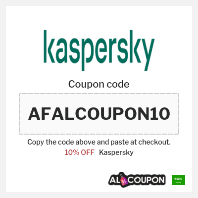 Coupon for Kaspersky (AFALCOUPON10) 10% OFF