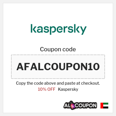 Coupon for Kaspersky (AFALCOUPON10) 10% OFF