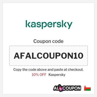 Coupon for Kaspersky (AFALCOUPON10) 10% OFF