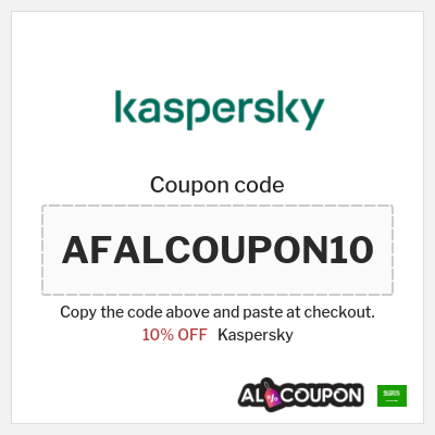 Coupon for Kaspersky (AFALCOUPON10) 10% OFF