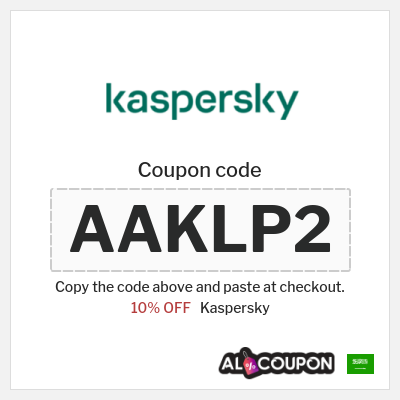Coupon for Kaspersky (AAKLP2) 10% OFF