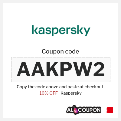 Coupon for Kaspersky (AAKLP2) 10% OFF