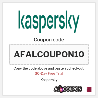 Coupon for Kaspersky (AFALCOUPON10) 30-Day Free Trial