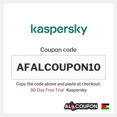 Coupon for Kaspersky (AFALCOUPON10) 30-Day Free Trial