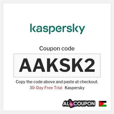 Coupon for Kaspersky (AAKSK2) 30-Day Free Trial