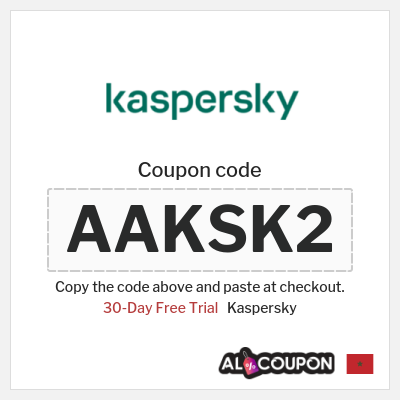 Coupon for Kaspersky (AAKSK2) 30-Day Free Trial