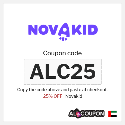 Coupon discount code for Novakid Verified 15% Coupons