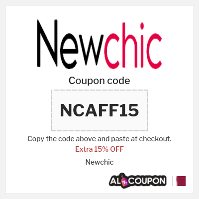 Coupon discount code for Newchic 15% OFF