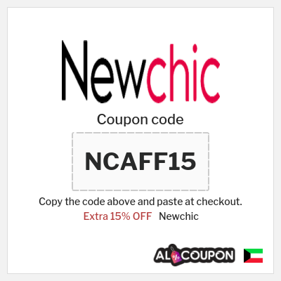 Coupon discount code for Newchic 15% OFF