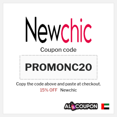 Coupon for Newchic (PROMONC20) 15% OFF