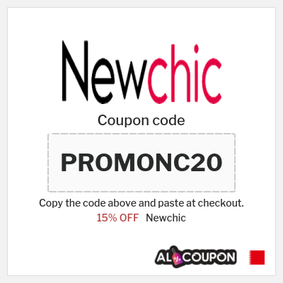 Coupon for Newchic (PROMONC20) 15% OFF