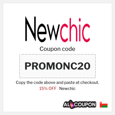 Coupon for Newchic (PROMONC20) 15% OFF