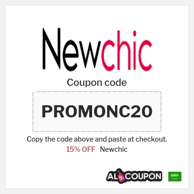 Coupon for Newchic (PROMONC20) 15% OFF