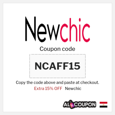 Coupon for Newchic (NCAFF15) Extra 15% OFF 