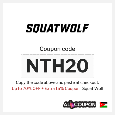 Coupon discount code for Squat Wolf Exclusive 15% OFF Coupons