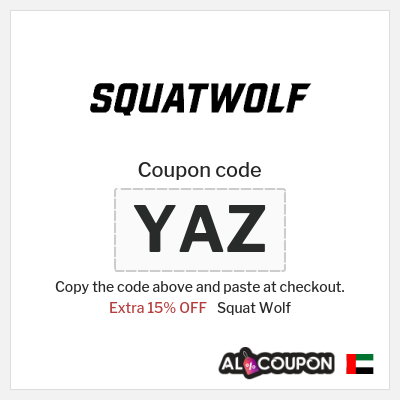Coupon discount code for Squat Wolf Exclusive 15% OFF Coupons