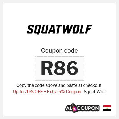 Coupon discount code for Squat Wolf Exclusive 5% OFF Coupons