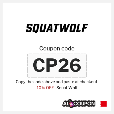 Coupon for Squat Wolf (CP26) 10% OFF