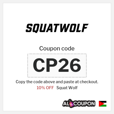 Coupon for Squat Wolf (CP26) 10% OFF