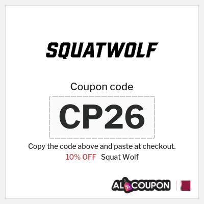 Coupon for Squat Wolf (CP26) 10% OFF