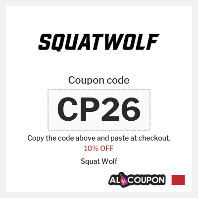 Coupon for Squat Wolf (CP26) 10% OFF