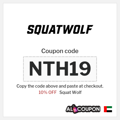 Coupon for Squat Wolf (NTH19) 10% OFF