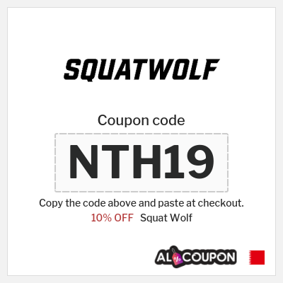 Coupon for Squat Wolf (NTH19) 10% OFF