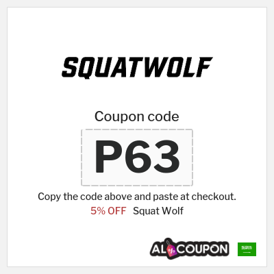 Coupon for Squat Wolf (P63) 5% OFF