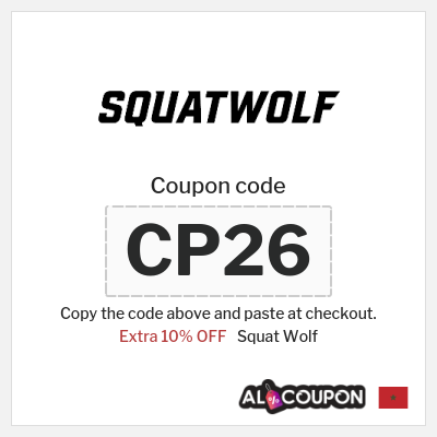 Squat Wolf Coupon (CP26) Squatwolf Discount Code 2025