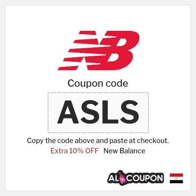 Coupon for New Balance (ASLS) Extra 10% OFF