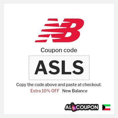 Coupon for New Balance (ASLS) Extra 10% OFF