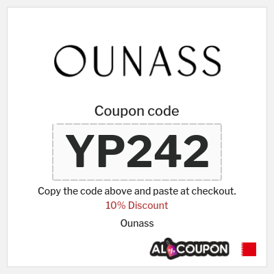 Coupon for Ounass (YP277) 10% Discount