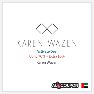 Coupon discount code for Karen Wazen 10% OFF