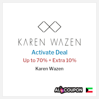 Coupon discount code for Karen Wazen 10% OFF